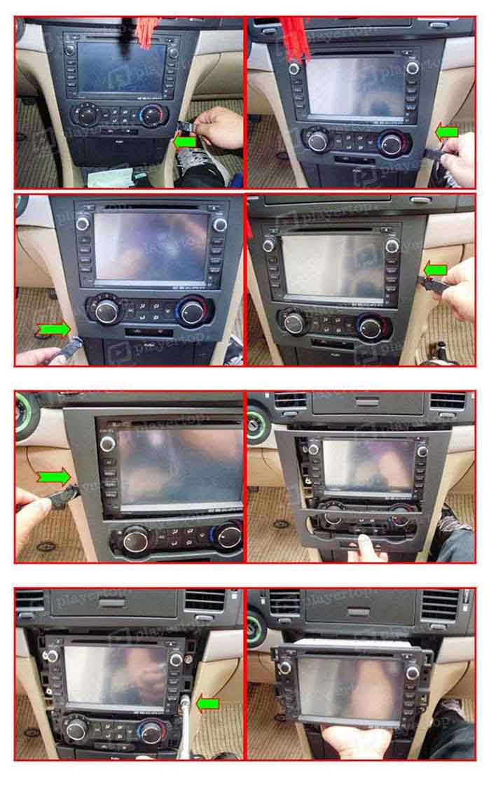 montage autoradio chevrolet epica 2009